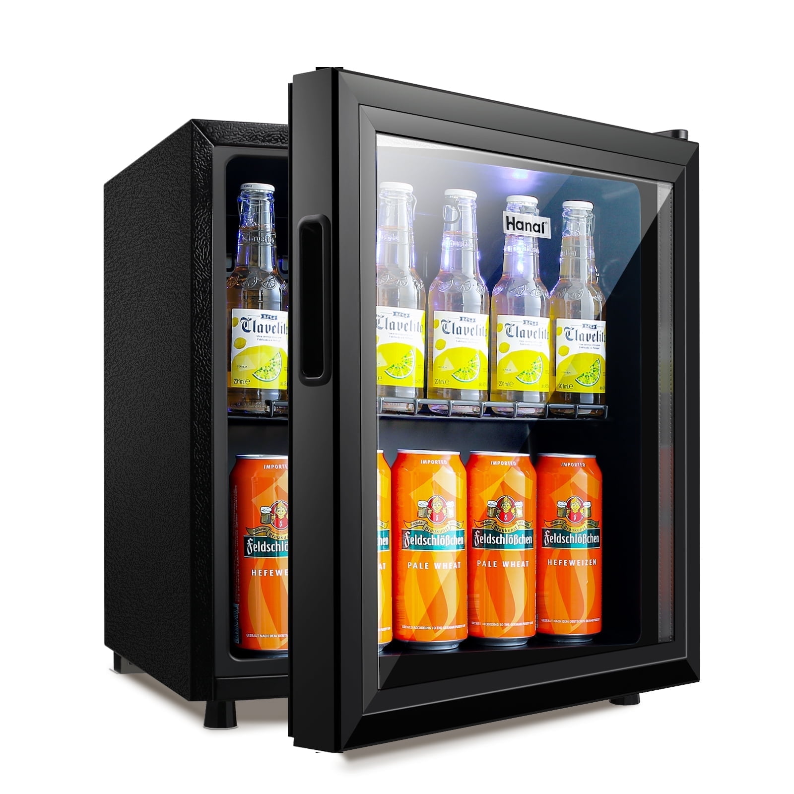 WANAI 1 7 Cu Ft Mini Fridge 62 Can Mini Beverage Refrigerator Cooler WANAI 1 7 Cu Ft Mini Fridge 62 Can Mini Beverage Refrigerator Cooler
