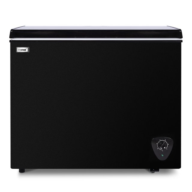 WANAI Chest Freezer 7.0 Cu. ft.Black