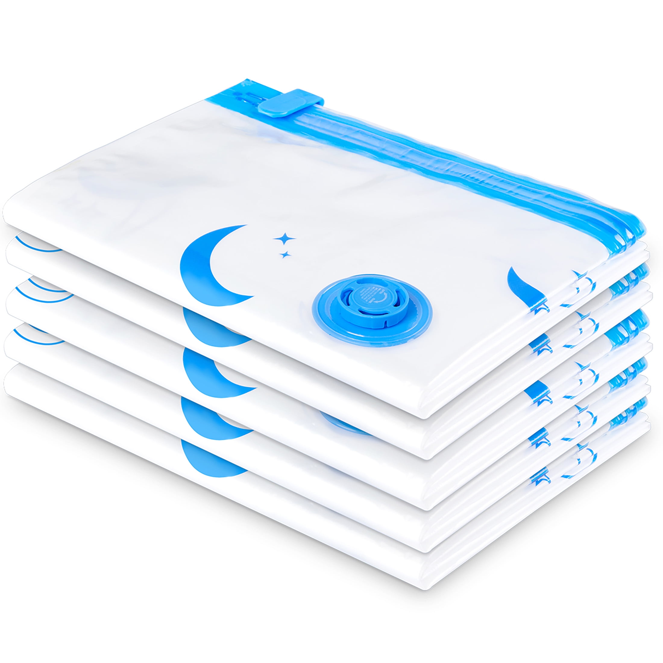 WANALIT 6 Pack Vacuum Storage Bags with Medium Size 28"x18" Reusable