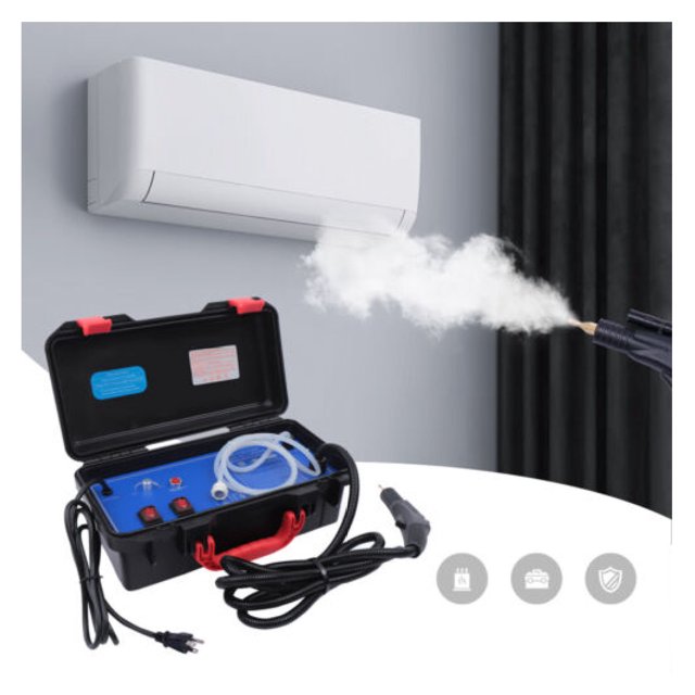 WANCQ 1700W High Pressure Steam Cleaner Steam Car Detailing Cleaning