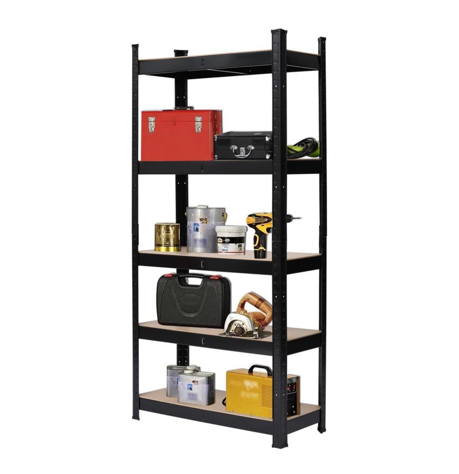 WANCQ 59"x27"x12" 5Tier Steel Rack Freestanding Garage Shelf Storage