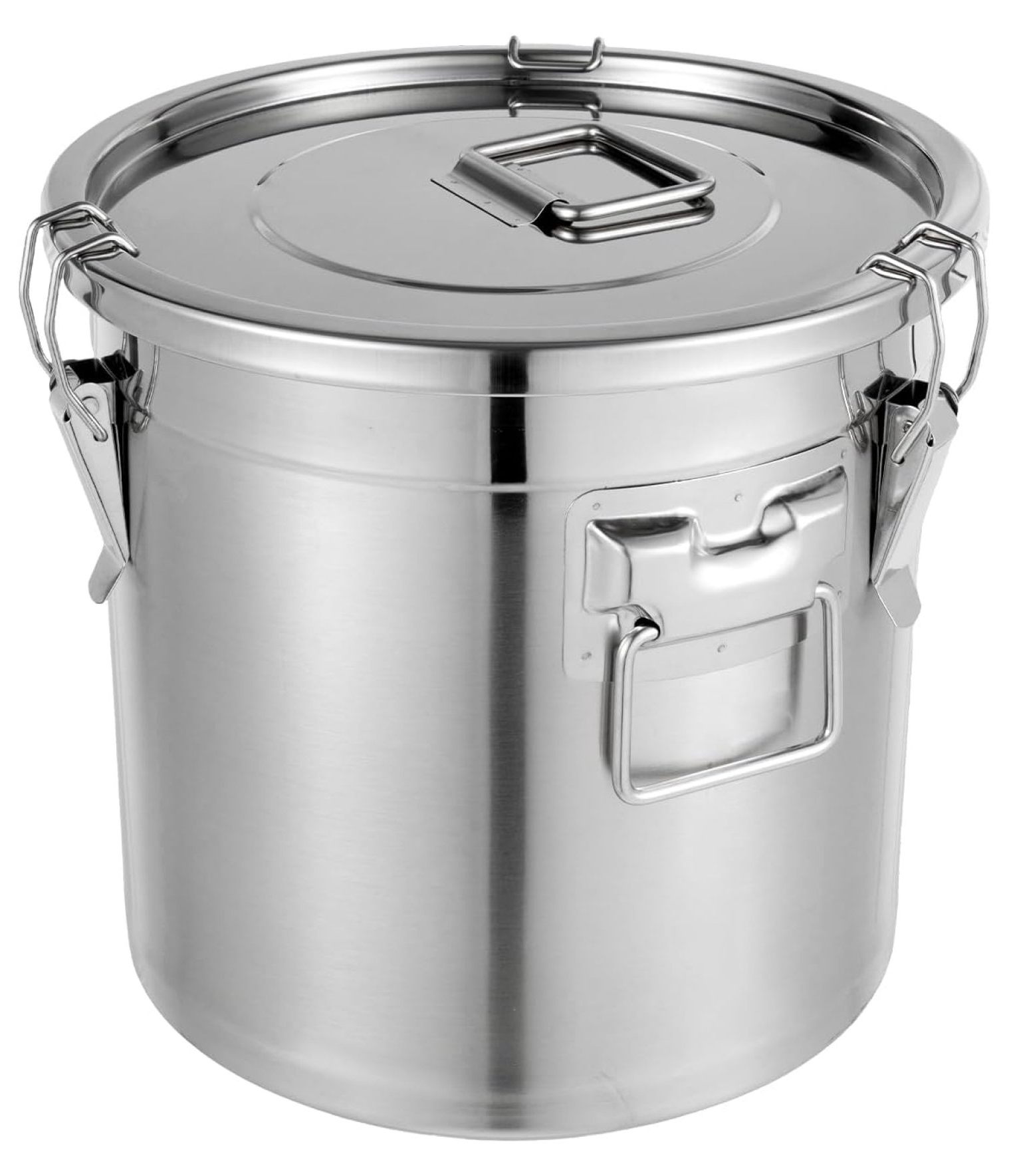 WANCQ Compact Stainless Steel 21L Airtight Food Storage Containers
