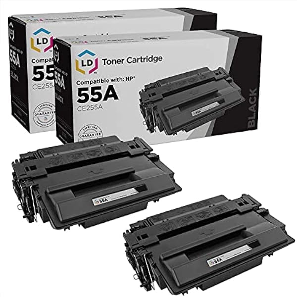 WANCQ Compatible Toner Cartridge Replacement for HP 55A CE255A (Black
