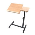 WANCQ Laptop Desk Angle, Height Adjustable Rolling Cart Over Bed