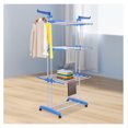 WANCQ Laundry Clothes Drying Rack Folding Garment Rolling Dryer Hanger