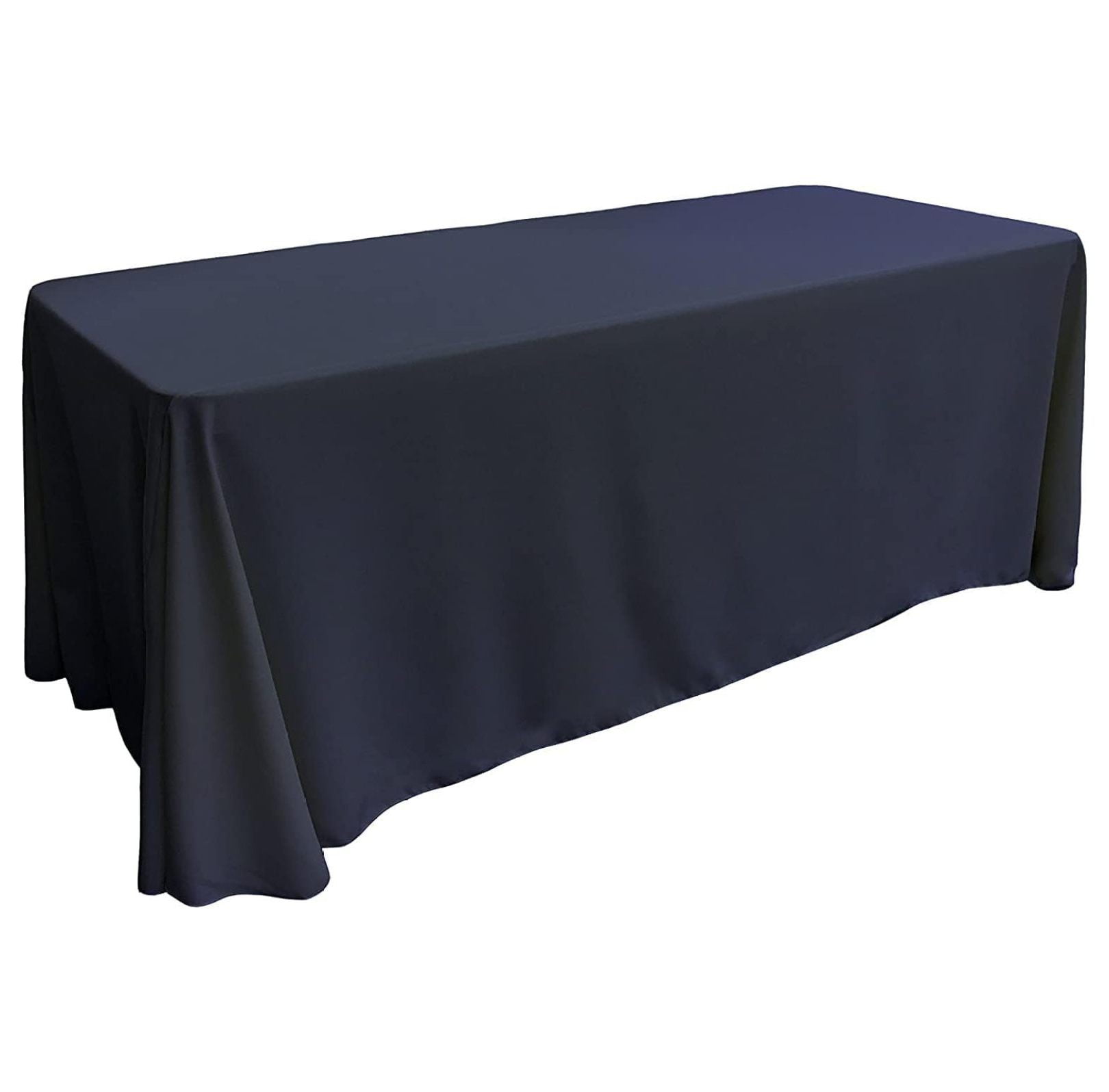 WANCQ Polyester Poplin Washable Rectangular Tablecloth, Stain and ...