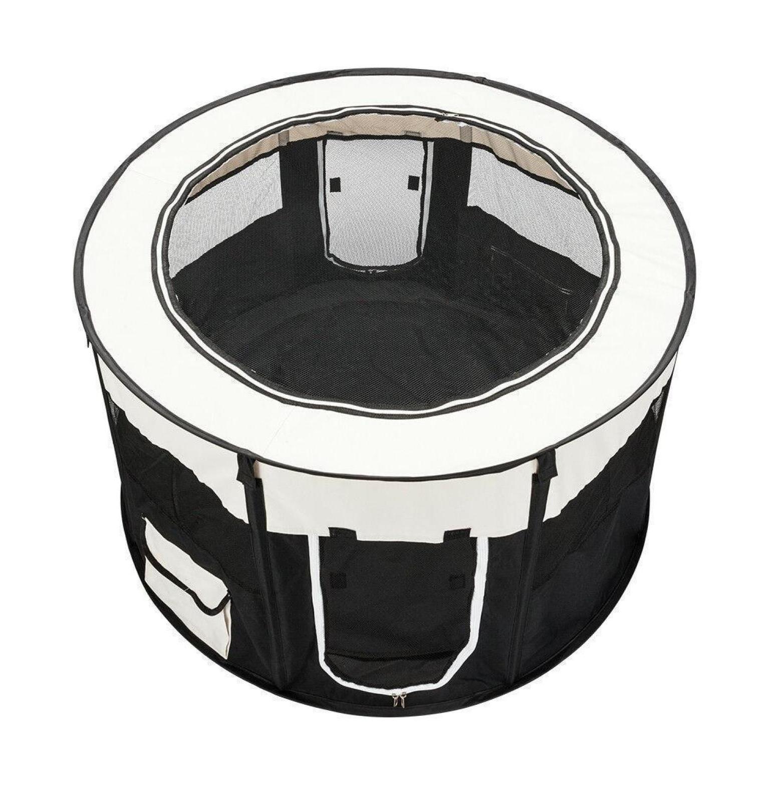 WANCQ Portable Dog Playpen Crate Fence Pet Play Pen Exercise Puppy