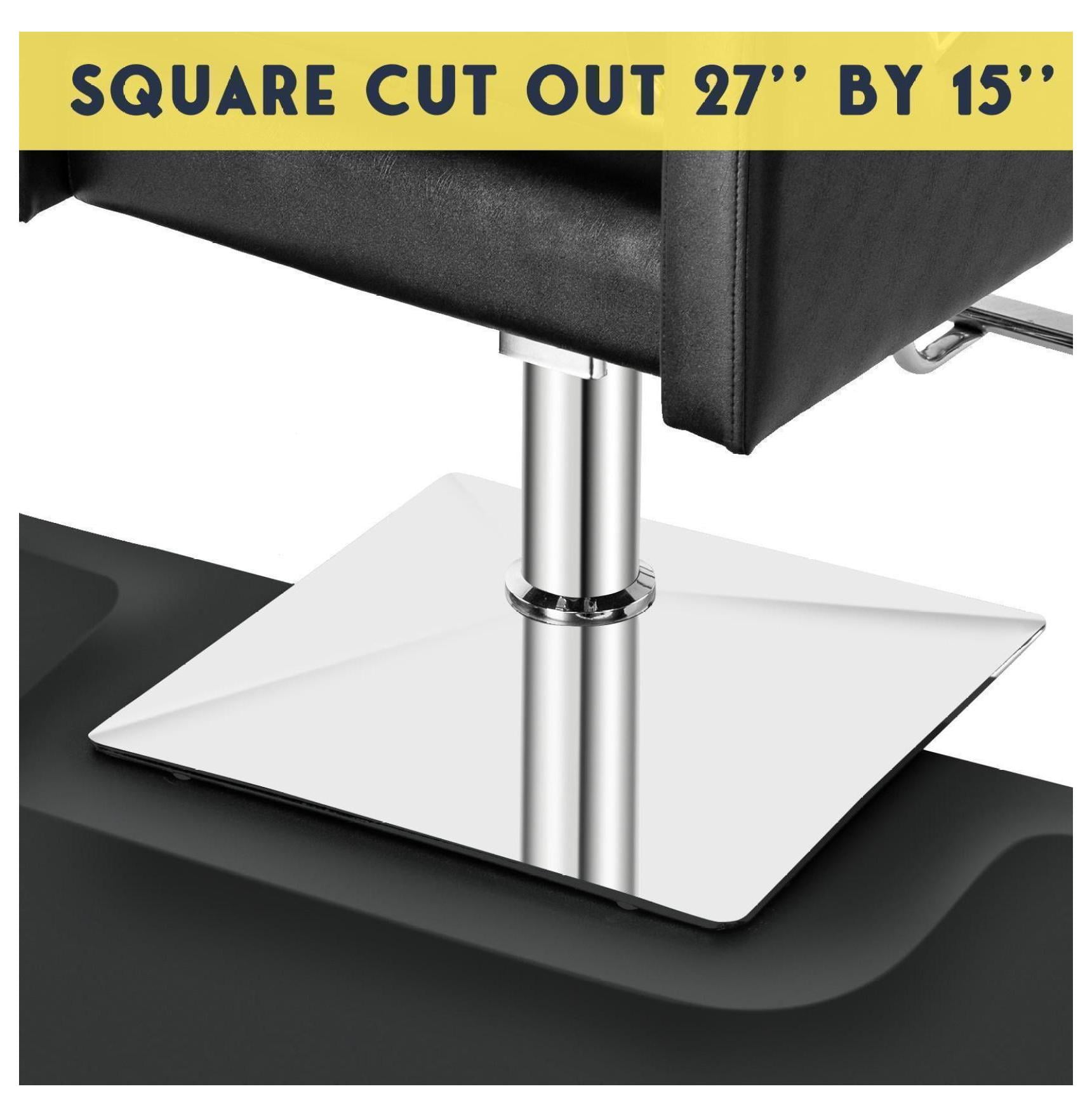 WANCQ Salon Chair Mat Anti Fatigue Barber Chair Mat Hair Stylist