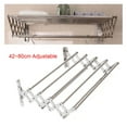 WANCQ Wall Mounted Clothes Drying Rack Stainless Steel Retractable
