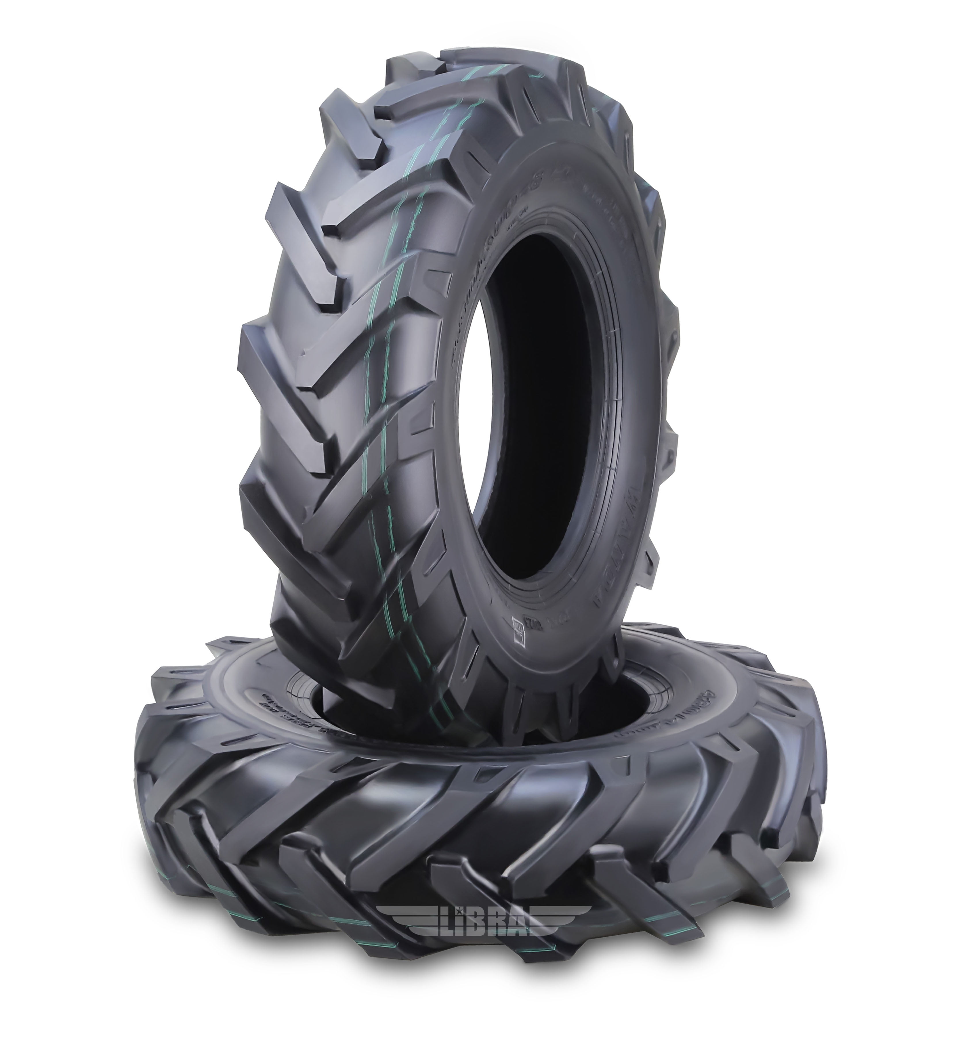 WANDA 4.80/4-8 Agricultural Farm Tractor Tire R-1 Pattern 4 Ply, Set 2 - 16013