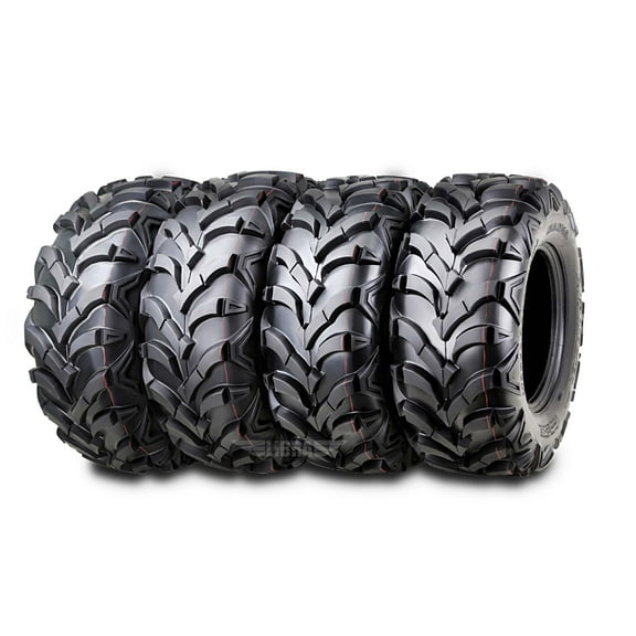 WANDA 8PR Solid Mud UTV ATV Tires 27x9x14 & 27x11x14 fit 18-19 Textron STAMPEDE