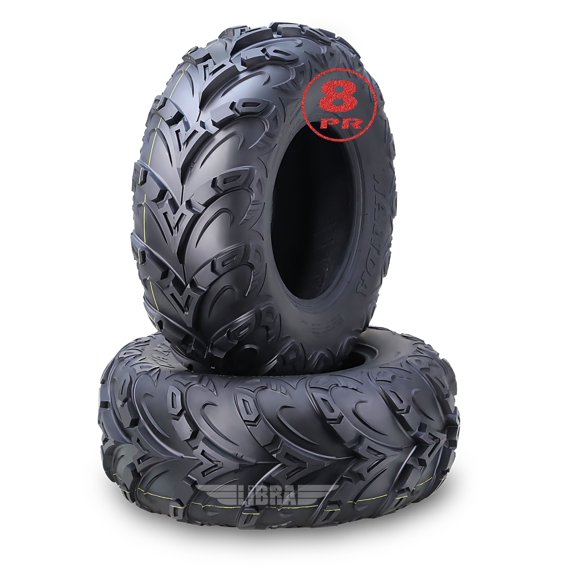 WANDA Premium 8 Ply ATV / UTV Tires 23x8-11 23x8x11 Mud Sling, Set 2