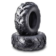 WANDA Premium 8 Ply ATV / UTV Tires 24x9-11 24x9x11 Mud Sling, Set 2