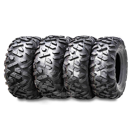 WANDA Set 4 All Terrain UTV ATV Tires 27x9-12 Front & 27x11-12 Rear 6PR Big Horn Style...