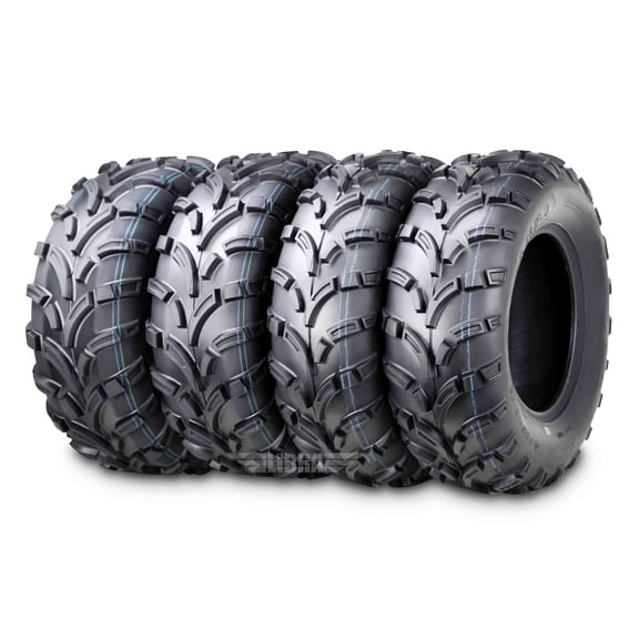 WANDA UTV ATV Tires 24x8-11 Front & 24x10-11 Rear /6PR P373 Lit Mud