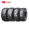 thumbnail image 1 of WANDA UTV ATV Tires 24x8-12 Front & 24x9-11 Rear /4PR Ultra Deep Self-cleaning Tread, Set 4, 1 of 11
