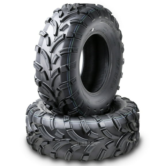 WANDA UTV ATV Tires 25x12-9 25x12x9 305/65-9 /6PR Lit Mud P373 Set 2 - 10429