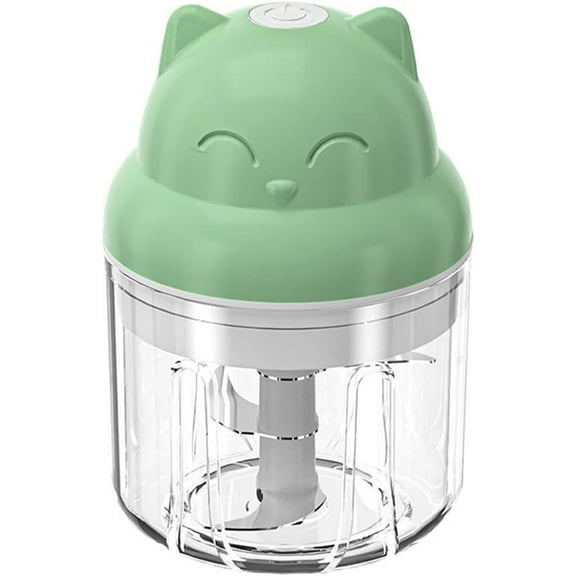 WANDCO Electric Herb Grinder, Portable USB Charge Spice Grinder for Grinding Garlic Onion Nut Dry Fresh Herbs, Waterproof, High-efficiency