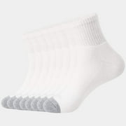 WANDER Men's Athletic Ankle Socks 8 Pairs Thick Cushion Running Socks for Men&Women Cotton Socks 7-9