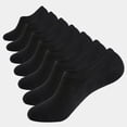 thumbnail interactive-video image 1 of Sports Essentials Men’s No-Show Socks – 10 Pair Pack, Multi-Color (White/Black/Gray), Size 6-12 1 of 2