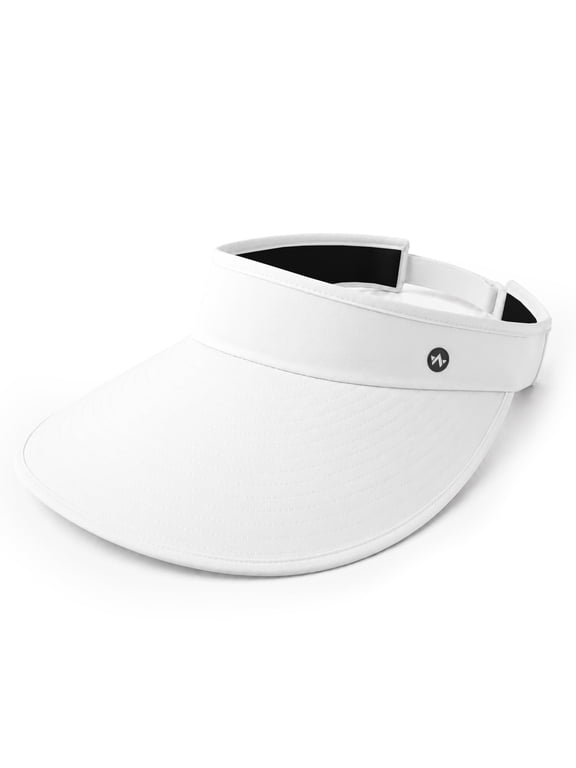 Sun Visor Hats for Women Wide Brim UV Protection Adjustable Large Golf Beach Cap Packable Travel Sport Visor