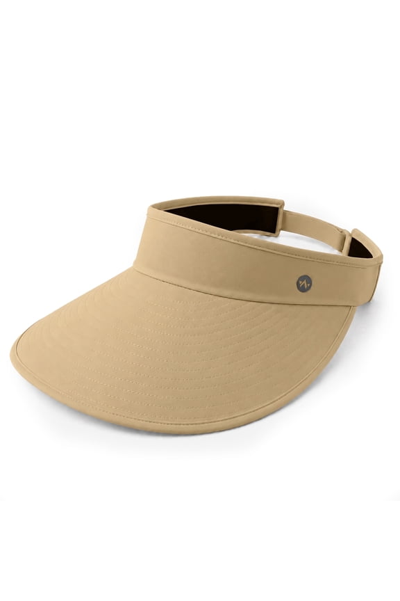 Sun Visor Hats for Women Wide Brim UV Protection Adjustable Large Golf Beach Cap Packable Travel Sport Visor