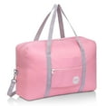 thumbnail image 1 of For Spirit Airlines Personal Item Bag 18x14x8, Travel Duffel Bag  with Shoulder Strap,Underseat Foldable Carry-on Luggage for Women,Pink Bags, 1 of 7