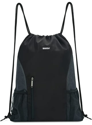 ShowaBag - Waterproof Drawstring Shower Backpack - Black