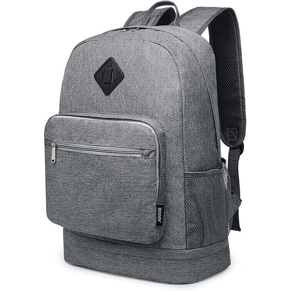 WANDF Foldable Backpack with Shoe Pocket Wet Compartment for Men Women
