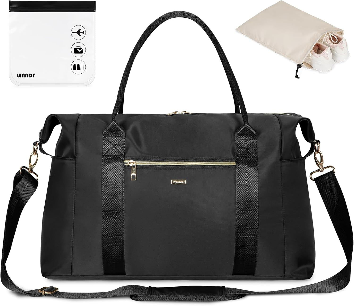 WANDF For Spirit Airlines Personal Item Bag 18x14x8 Travel Duffel Bag