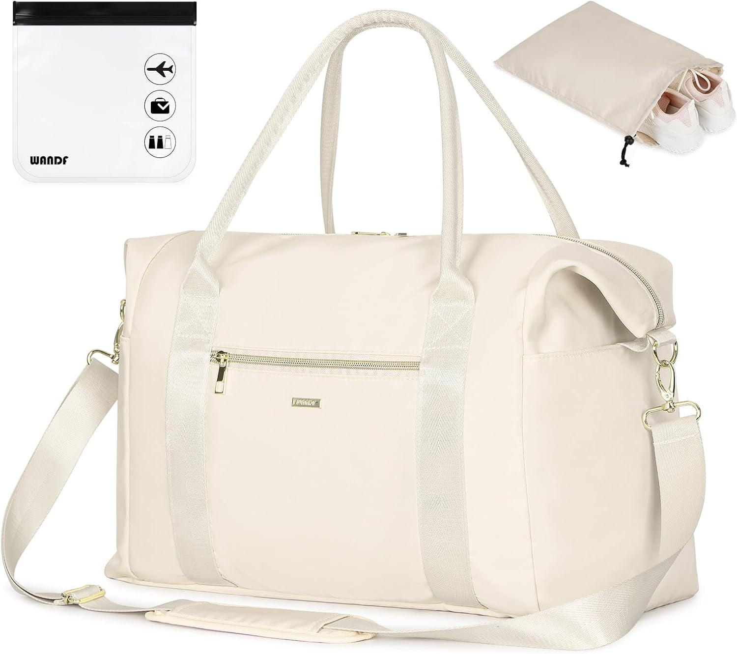 WANDF For Spirit Airlines Personal Item Bag 18x14x8 Travel Duffel Bag