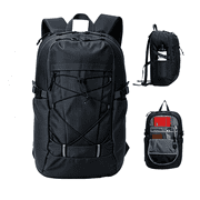 WANDF Hiking Backpack 30L   Lightweight Water-Resistant Hiking Daypack with Hydration System for Men Women,Outdoor Backpacks for Travel Camping Climbing SkiingBlack-30L