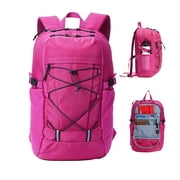 WANDF Hiking Backpack 30L   Lightweight Water-Resistant Hiking Daypack with Hydration System for Women,Outdoor Backpacks for Travel Camping Climbing SkiingRed-30L