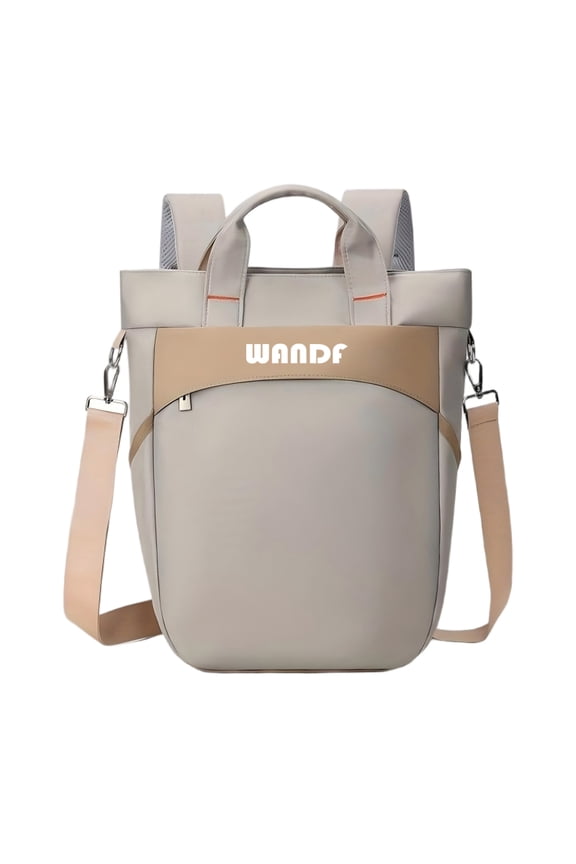 Women's Convertible Backpack,Stylish Durable 15.6 Inch Laptop Backpacks for Ladies,Multi-Carry Tote Bag Shoulder Bag Handbag for Work Travel Daily(Grey Backpacks)