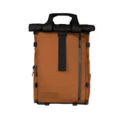 WANDRD PRVKE Lite 11L Weatherproof Camera Backpack with Expandable Rolltop Built-In Camera Cube and Quick Side Access Sedona Orange