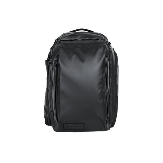 WANDRD Transit Travel Backpack with Dual Quick-Draw Side Access Laptop Tablet AirTag Pocket Weather-Resistant Material (Black, 45L)