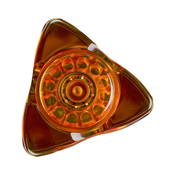WANERSEN Fidget Finger Slider, Amber PEI gyro EDC dult Stress Relief Toys