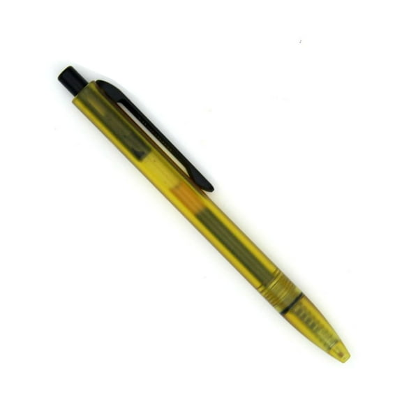 WANERSEN Ultem Four Musketeers Neutral Pen, Amber Resin Body, 5.7"