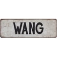 thumbnail image 1 of WANG Vintage Look Rustic Chic Metal Sign 6x18 106180036076, 1 of 1