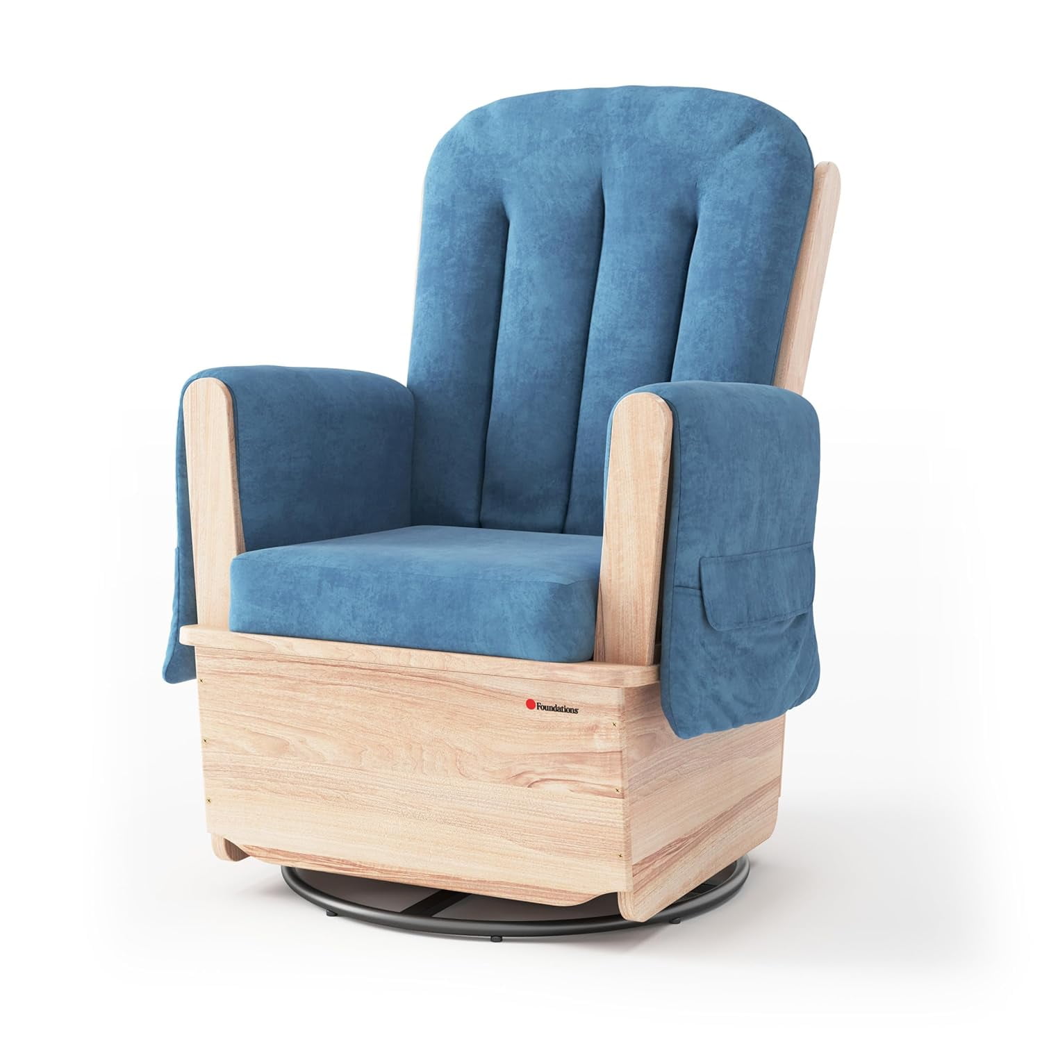WANGBIAO SafeRocker Glider Rocker with Steel Swivel - Baby Feeding and ...