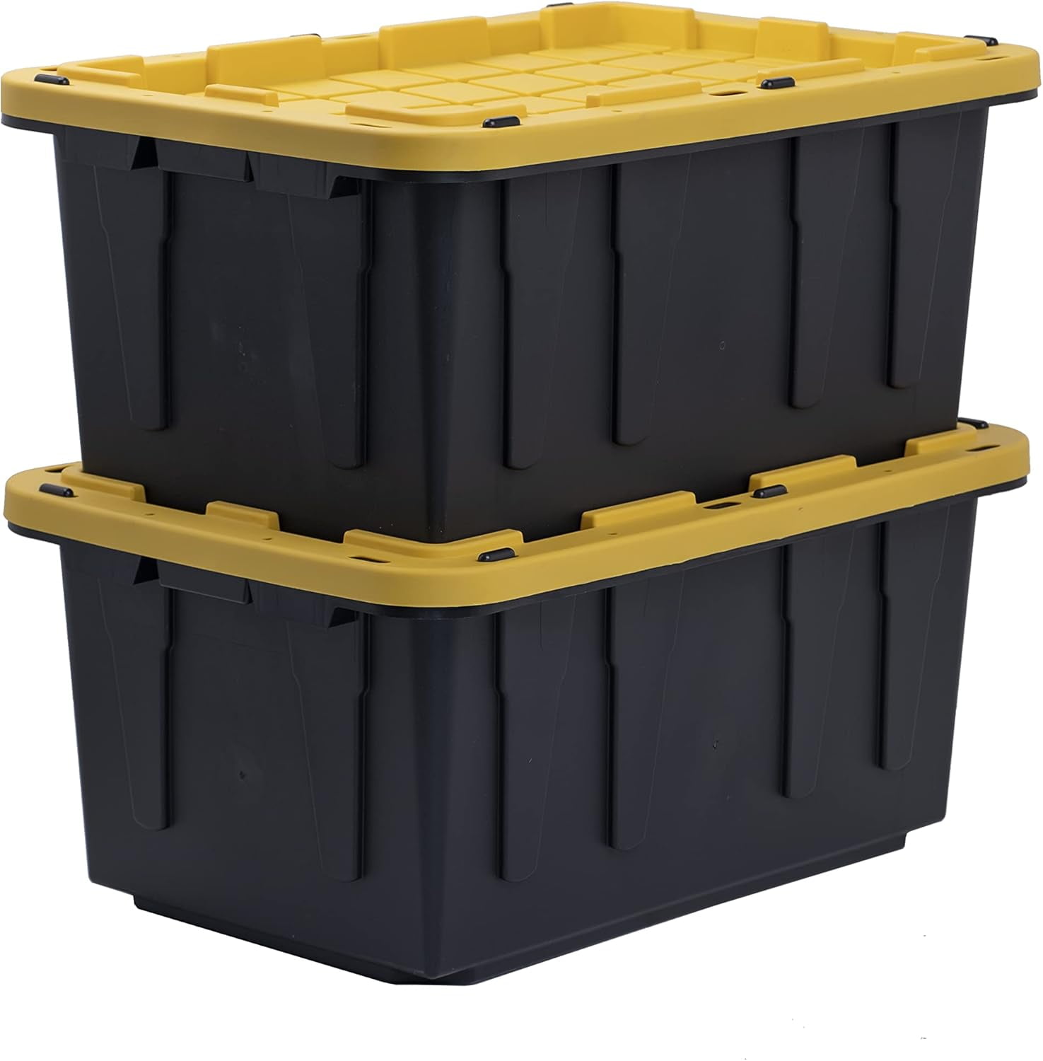 WANGBOY 17-Gallon Heavy Duty Tough Storage Container & Snap-Tight Lid ...