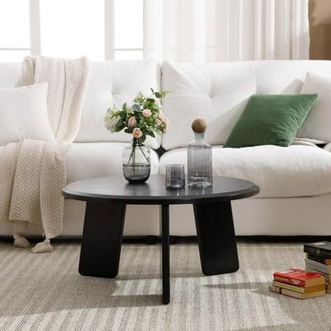 Visual Reference: Shyfoy Modern Textured Accent Side Table Minimalist End Table For