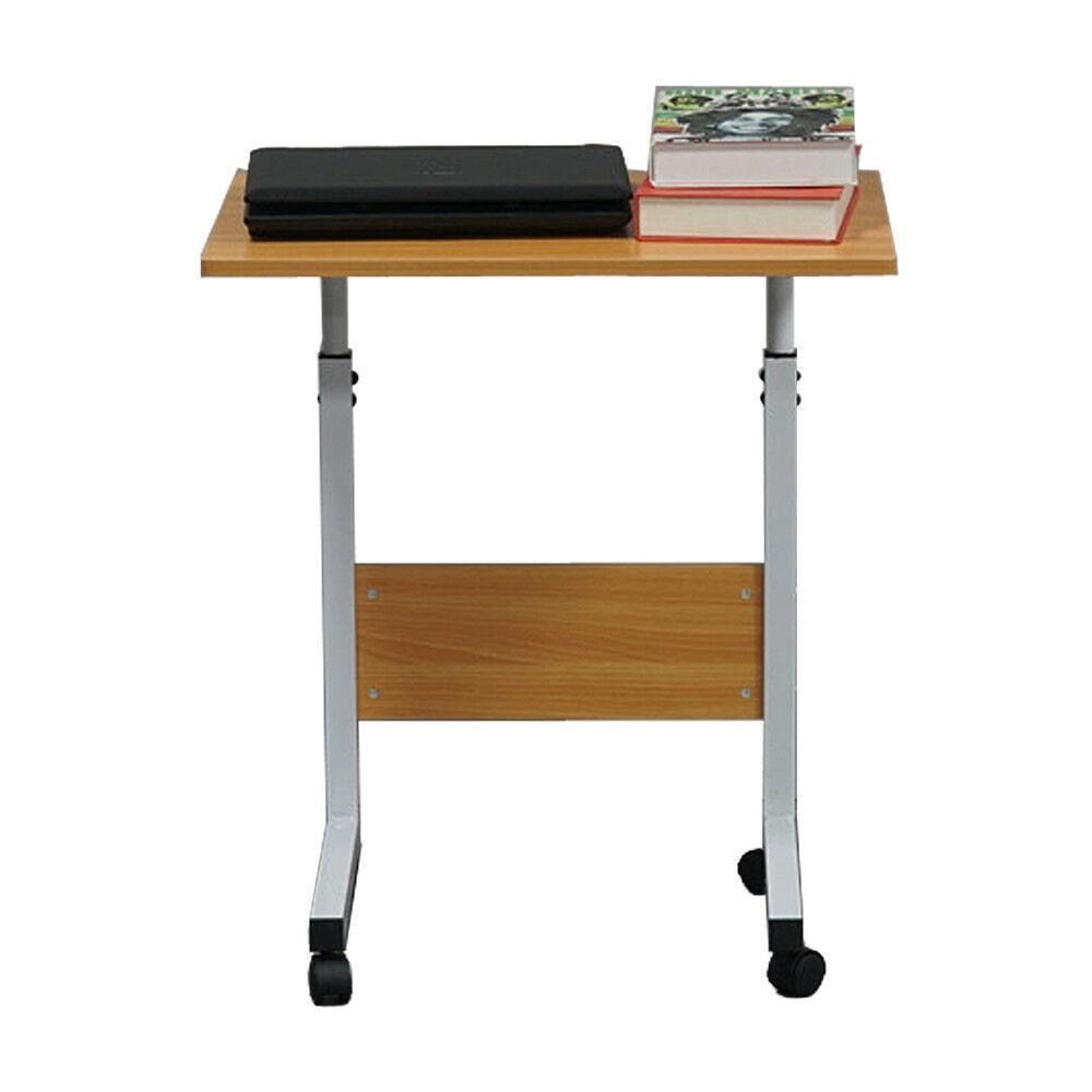 WANGBOY Rolling Laptop Desk Adjustable Notebook Computer Stand Bed Sofa ...