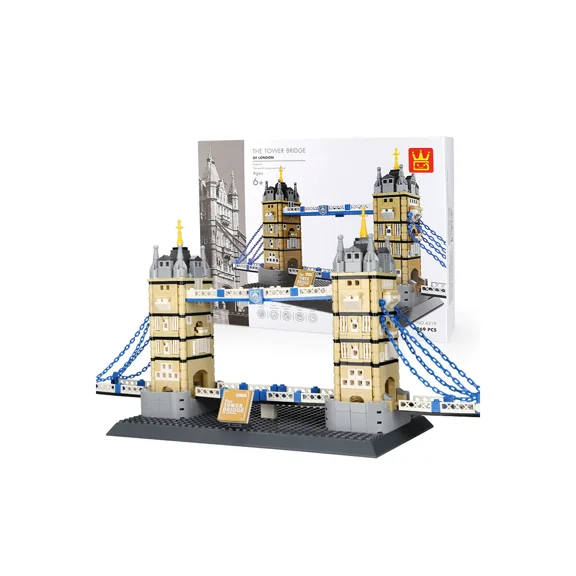 WANGE 4219 The Tower Bridge of London Building Block Set