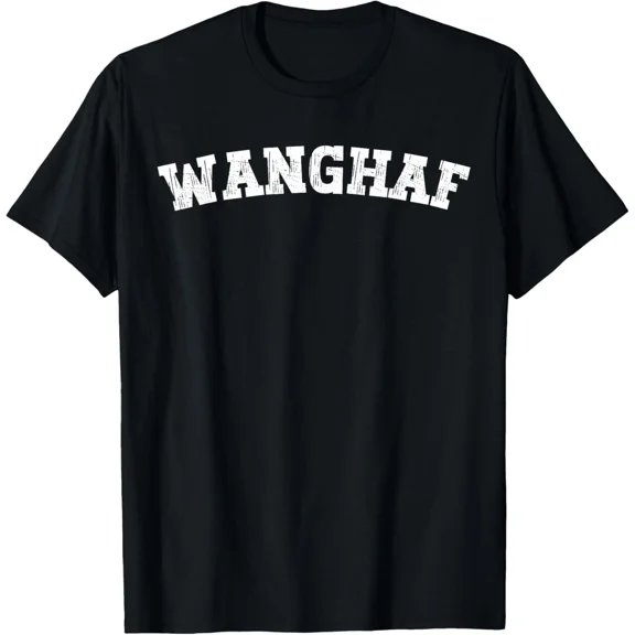 WANGHAF Meme Funny Design Minimalist Letter Viral Slang Aesthetic Graphic Unisex T-Shirt, S-5XL