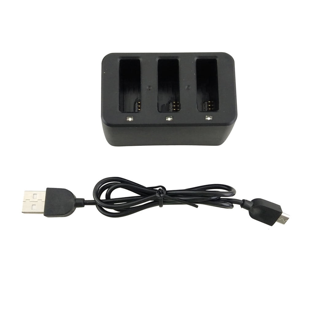 WANGJIAOID 3 in1 Battery Charger Hub Intelligent Quick Charging for
