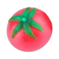 WANGJIAOID 4PC Cartoon Cute Spun Slow Rising Stress Tomato Rubber