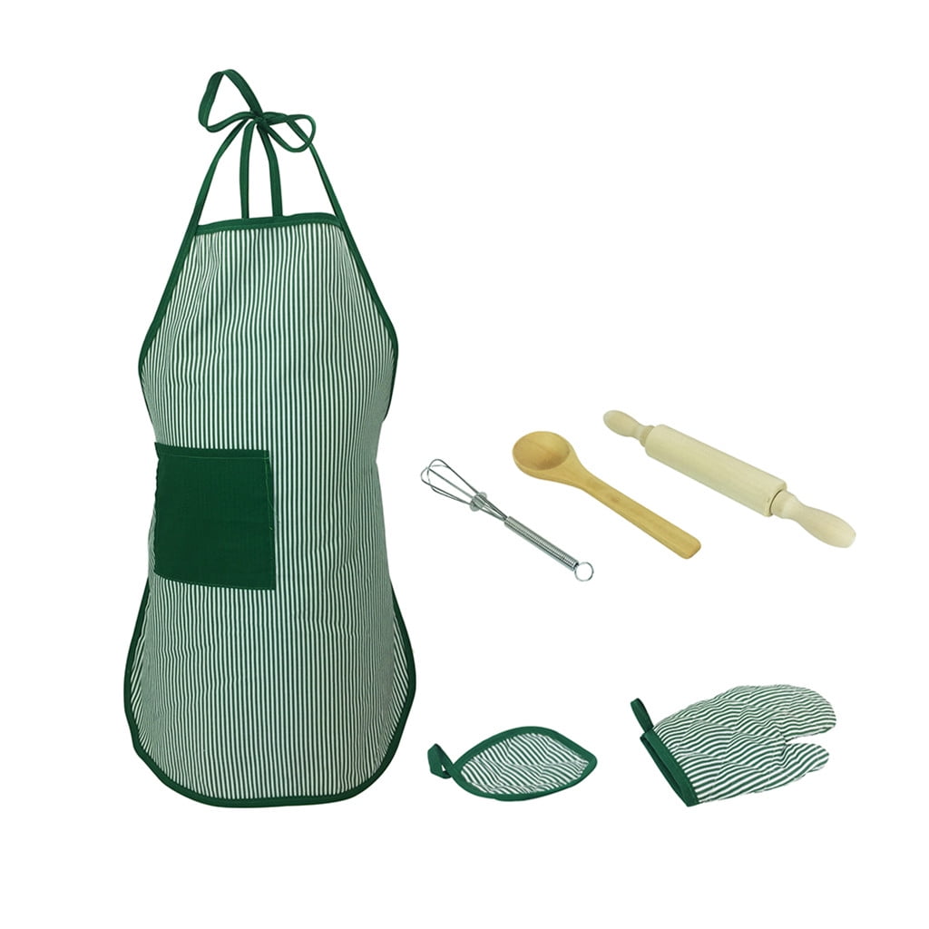 WANGJIAOID 6pcs Kids Cooking And Baking Set Kitchen Pretend Role Play