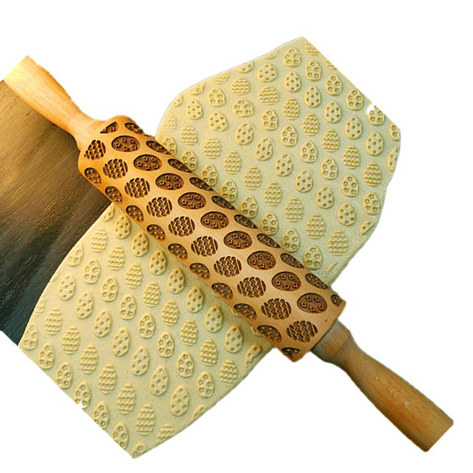 WANGJIAOID Adjustable Rolling Pin with Thickness Rings Stainless Steel