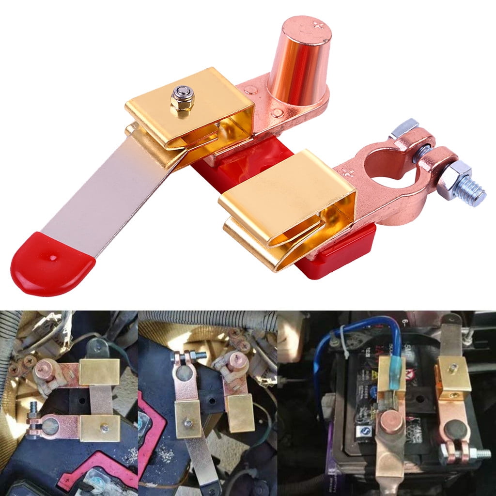 WANGJIAOID Amp Power Step Lights 12V / 24V Battery Disconnect Switch